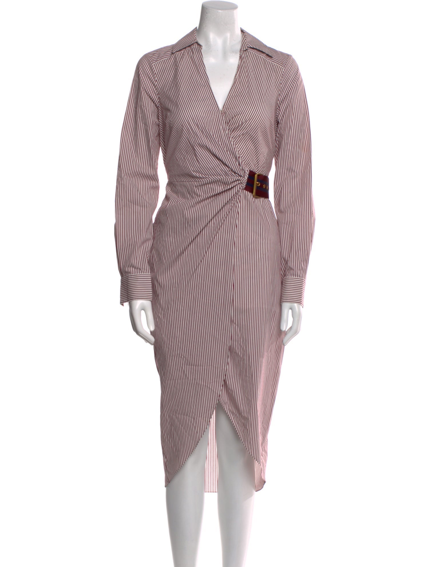 Veronica Beard Striped Long Dress