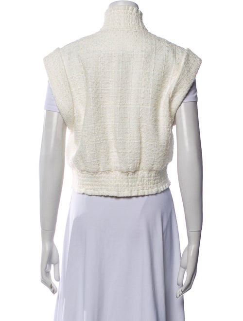 Veronica Beard Plaid Print Vest