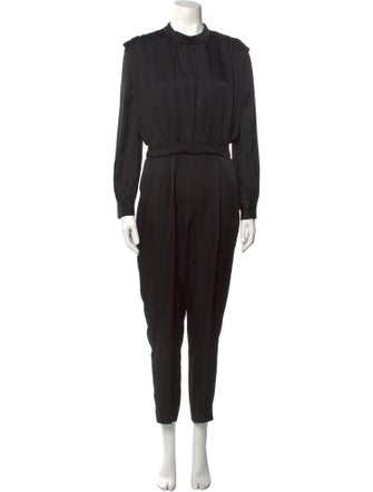Veronica Beard Mock Neck Jumpsuit