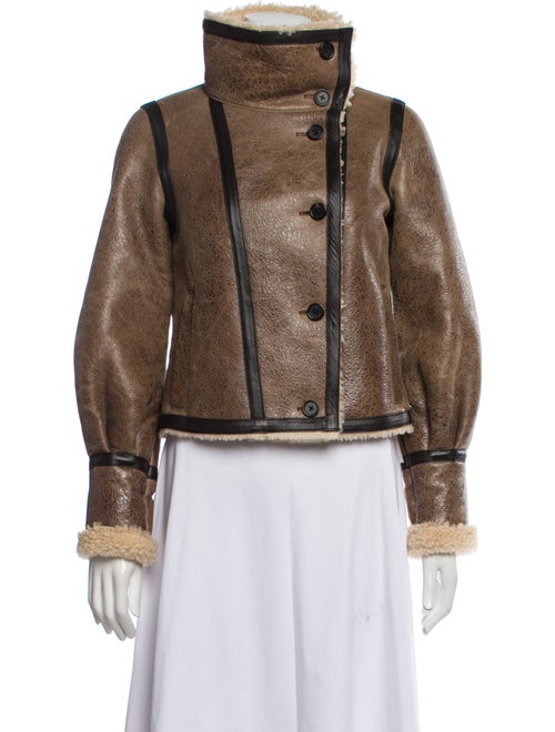 Veronica Beard Shearling Fur Jacket