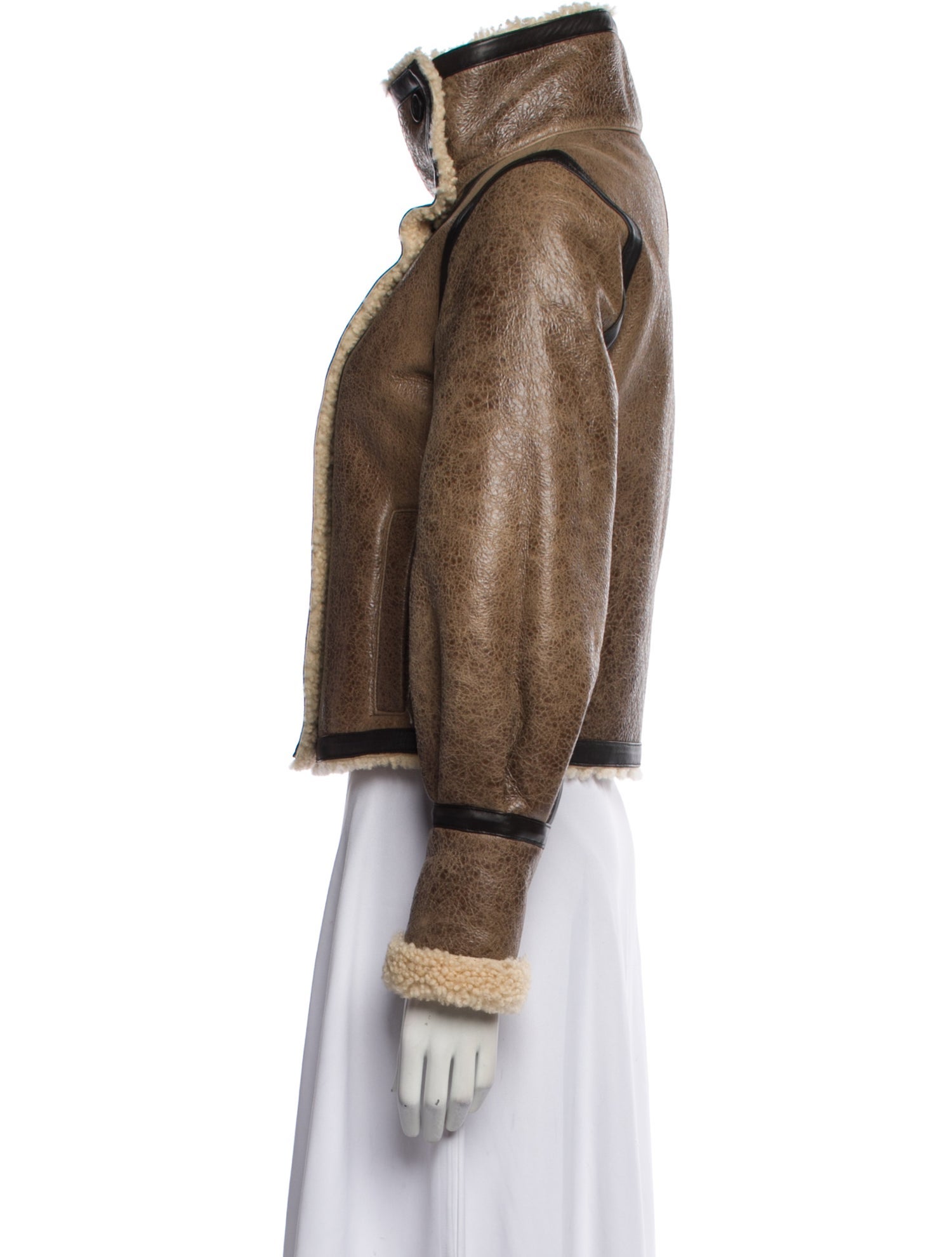 Veronica Beard Shearling Fur Jacket