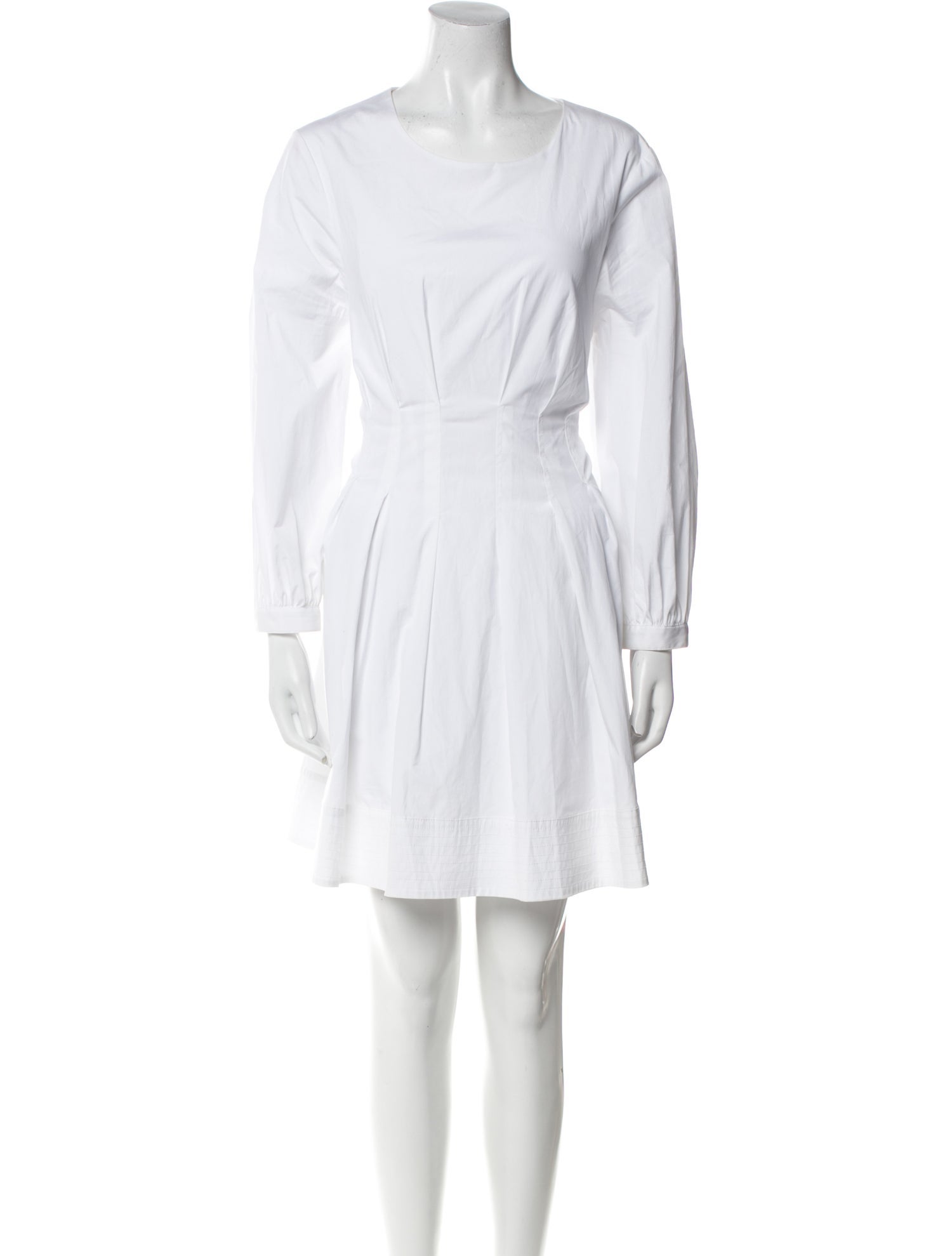 Veronica Beard Scoop Neck Mini Dress