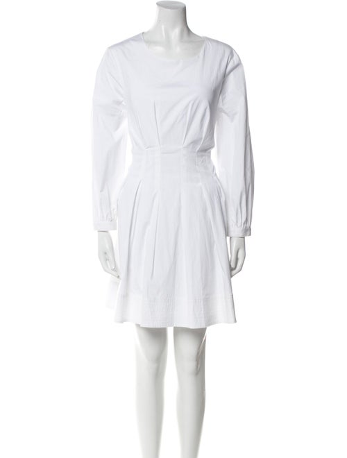 Veronica Beard Scoop Neck Mini Dress