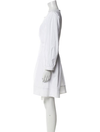 Veronica Beard Scoop Neck Mini Dress