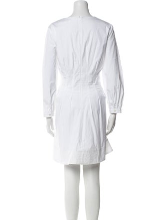 Veronica Beard Scoop Neck Mini Dress