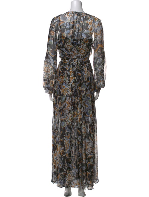 Veronica Beard Silk Long Dress