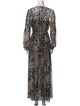 Veronica Beard Silk Long Dress