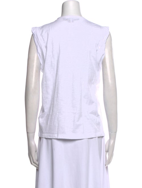 Veronica Beard Crew Neck Sleeveless Top