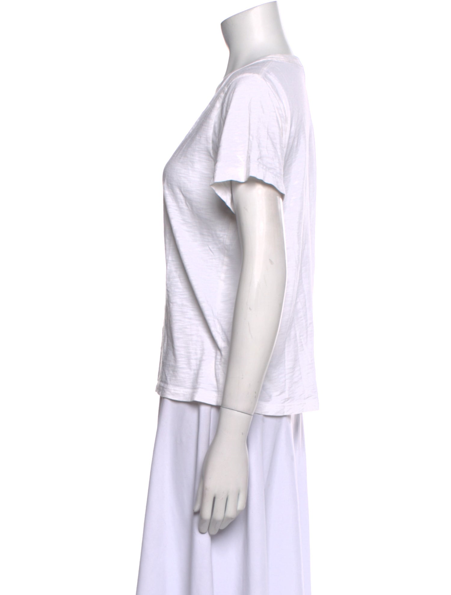 Veronica Beard V-Neck Short Sleeve T-Shirt