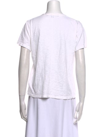 Veronica Beard V-Neck Short Sleeve T-Shirt