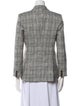 Veronica Beard Plaid Print Blazer