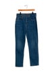 Veronica Beard Mid-Rise Straight Leg Jeans