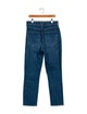 Veronica Beard Mid-Rise Straight Leg Jeans