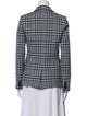 Veronica Beard Plaid Print Blazer