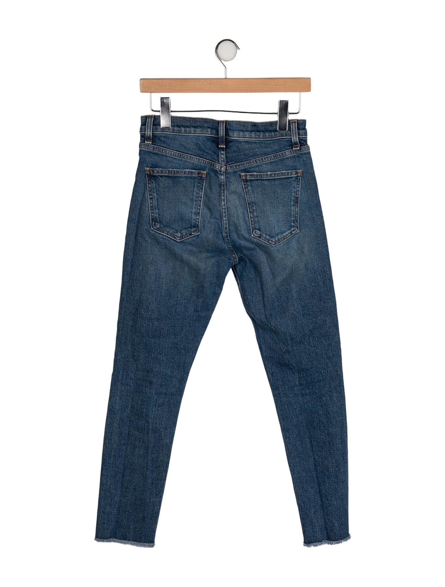 Veronica Beard Mid-Rise Skinny Leg Jeans