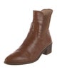 Veronica Beard Embossed Leather Chelsea Boots