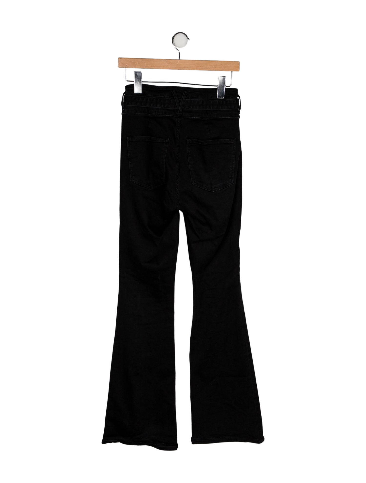 Veronica Beard High-Rise Wide Leg Jeans