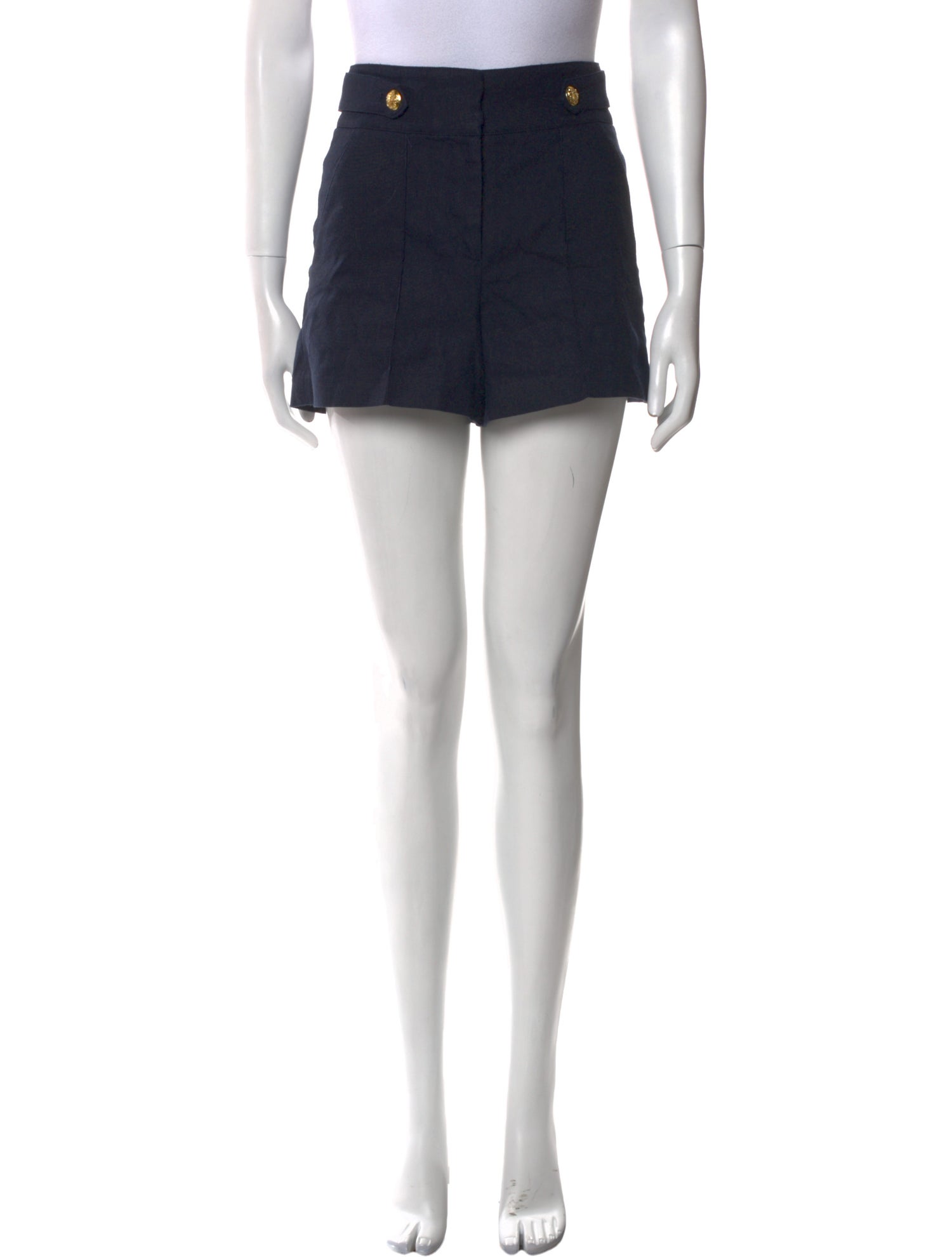 Veronica Beard Linen Mini Shorts