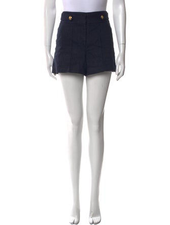 Veronica Beard Linen Mini Shorts