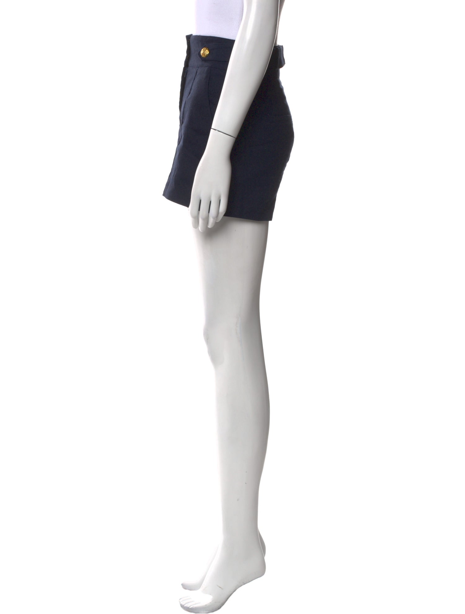 Veronica Beard Linen Mini Shorts