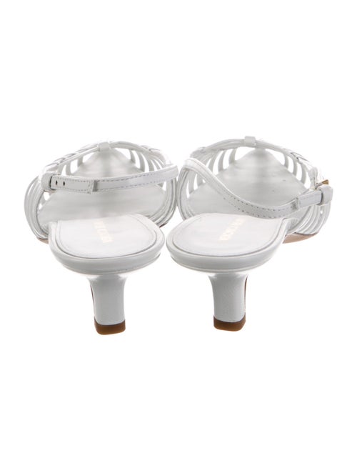 Veronica Beard Leather Slingback Flats