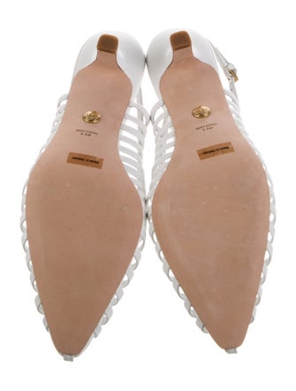 Veronica Beard Leather Slingback Flats
