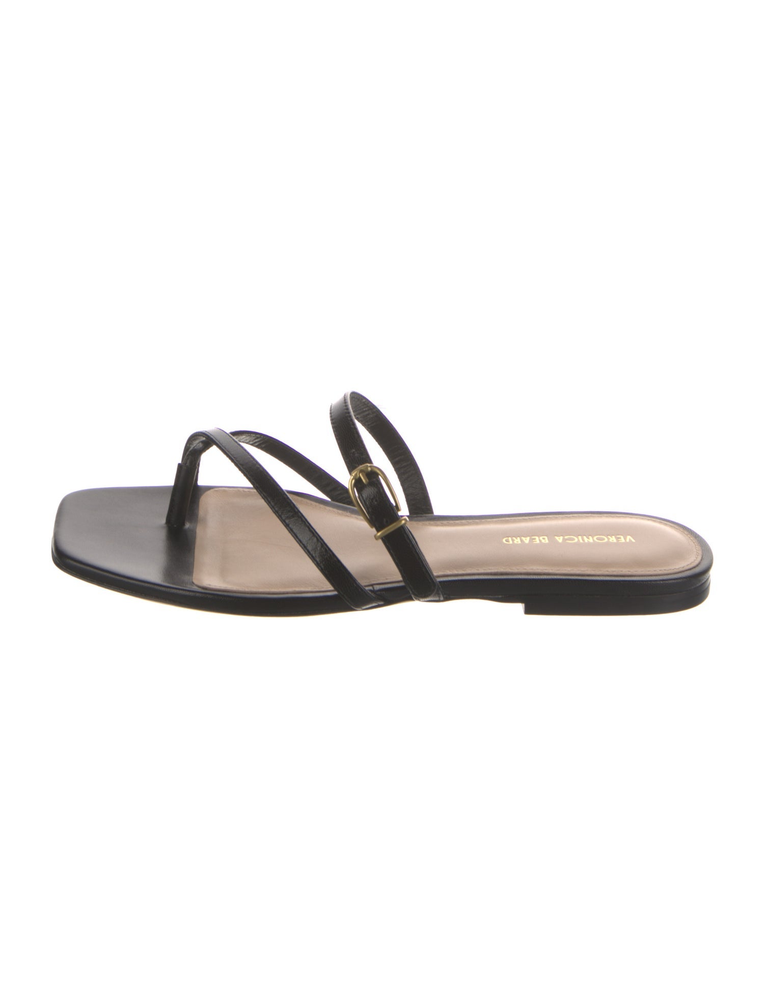 Veronica Beard Leather Slides