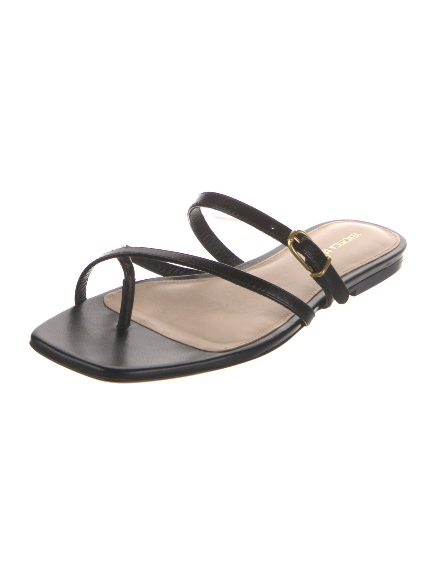 Veronica Beard Leather Slides