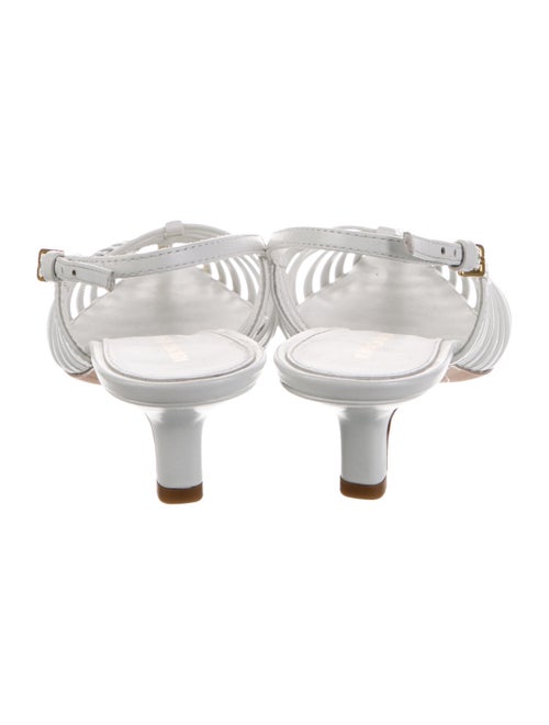 Veronica Beard Leather Slingback Flats