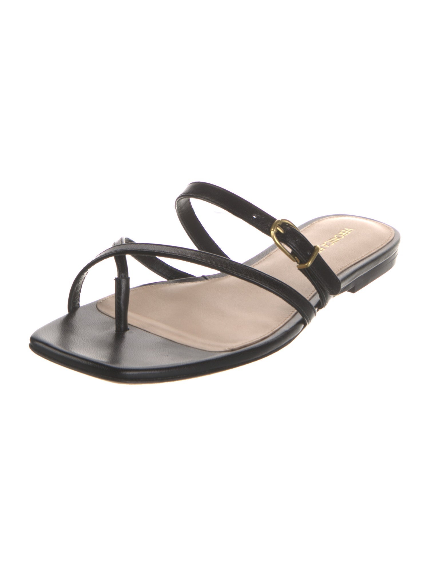 Veronica Beard Leather Slides