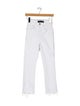Veronica Beard Mid-Rise Straight Leg Jeans