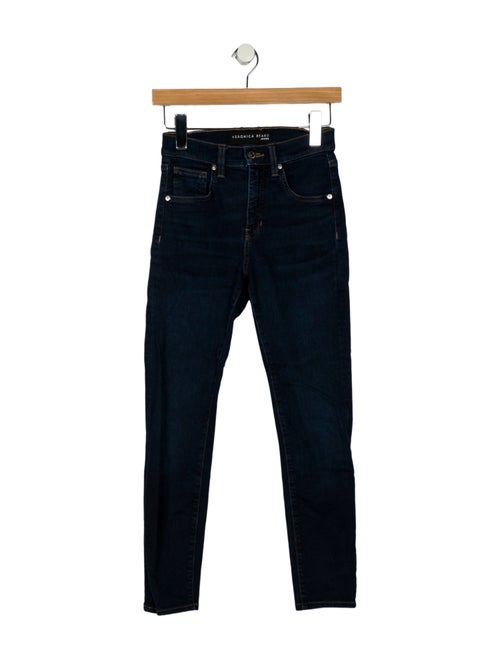 Veronica Beard Mid-Rise Skinny Leg Jeans
