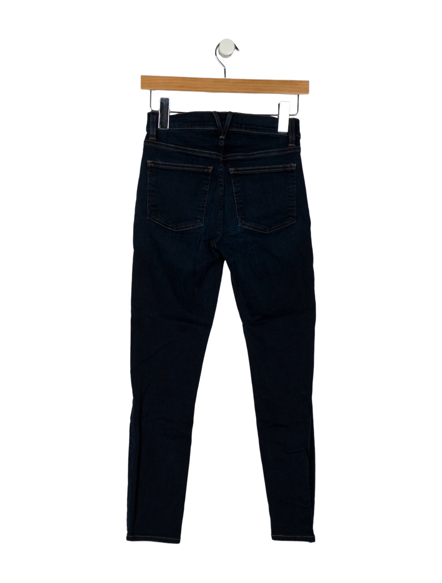 Veronica Beard Mid-Rise Skinny Leg Jeans