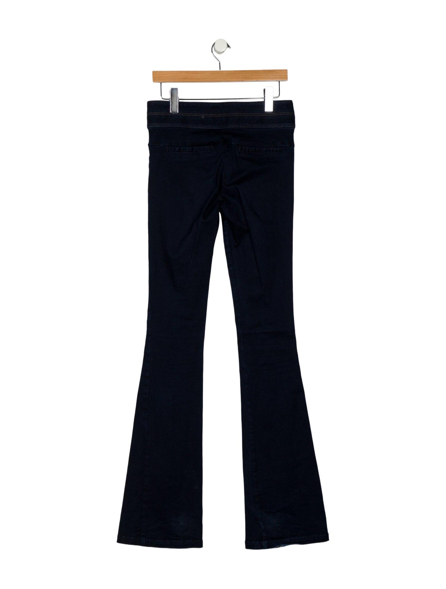 Veronica Beard Mid-Rise Wide Leg Jeans