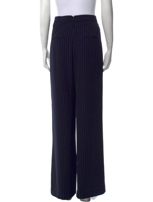 Veronica Beard Striped Wide Leg Pants