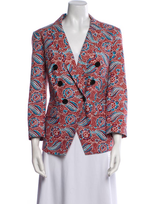 Veronica Beard Floral Print Blazer