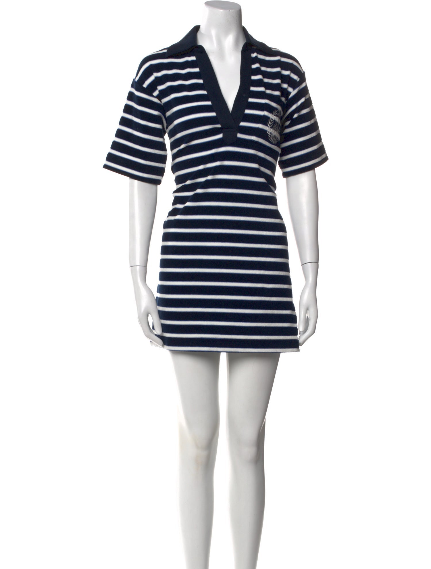 Veronica Beard Striped Mini Dress
