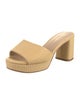 Veronica Beard Raffia Slides