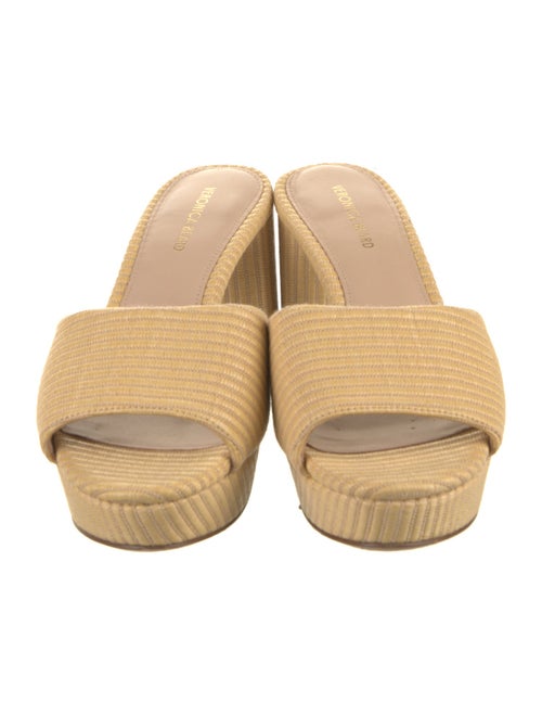 Veronica Beard Raffia Slides