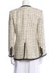 Veronica Beard Plaid Print Blazer