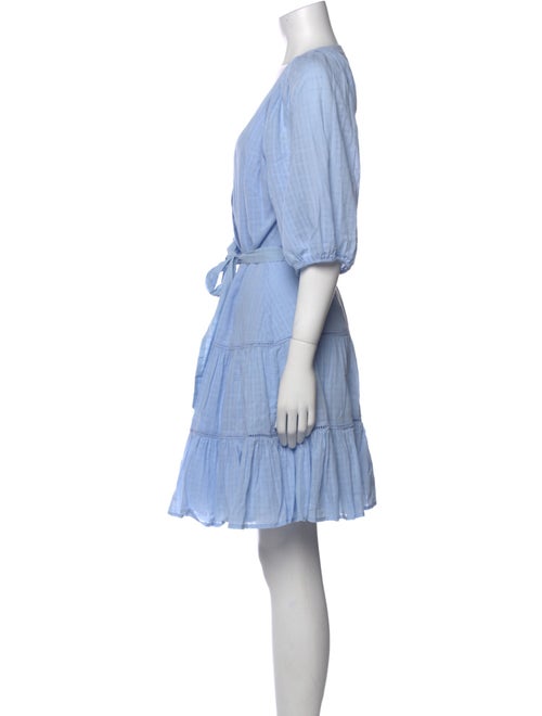 Veronica Beard V-Neck Knee-Length Dress