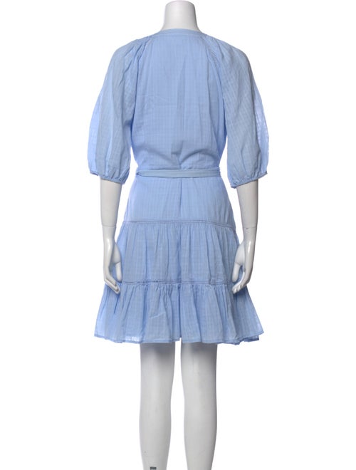 Veronica Beard V-Neck Knee-Length Dress