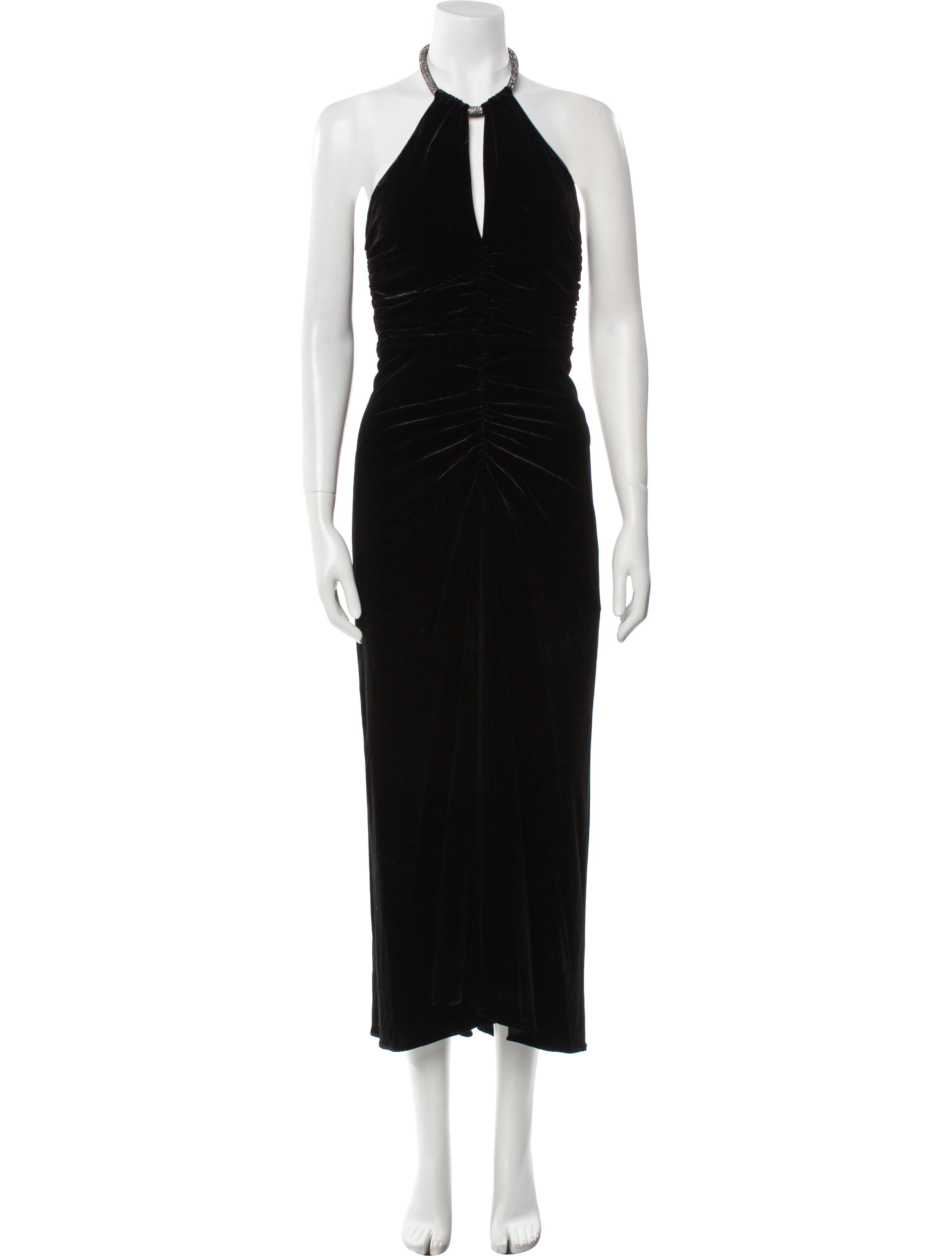 Veronica Beard Velvet Long Dress