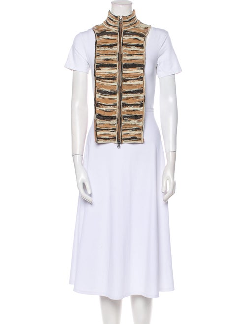 Veronica Beard Striped Dickey