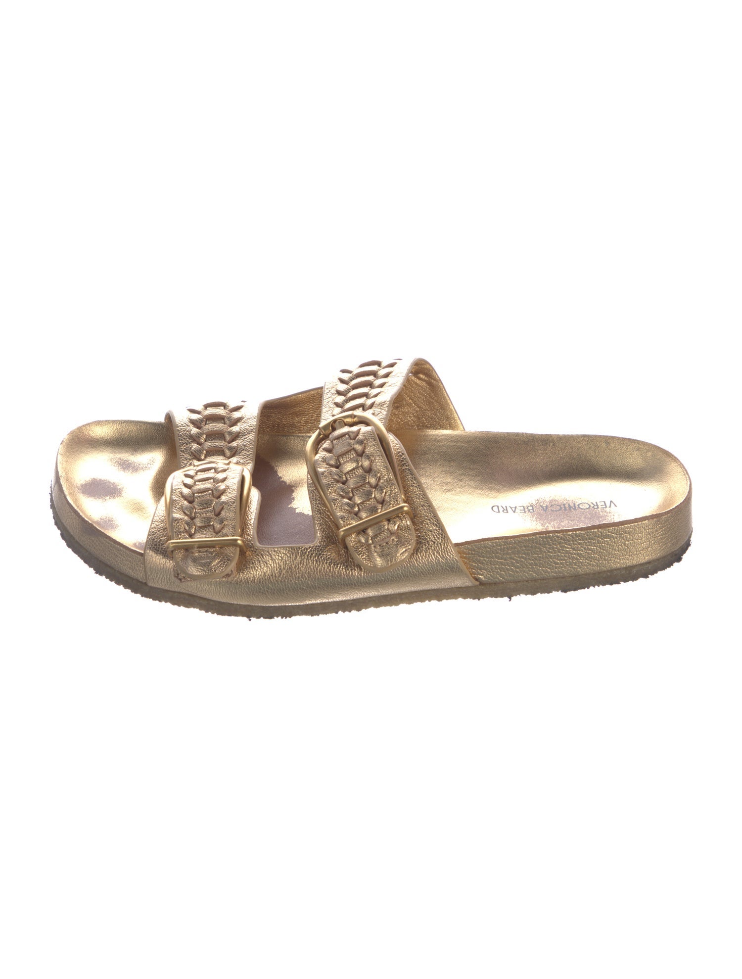 Veronica Beard Leather Slides