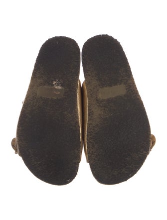 Veronica Beard Leather Slides