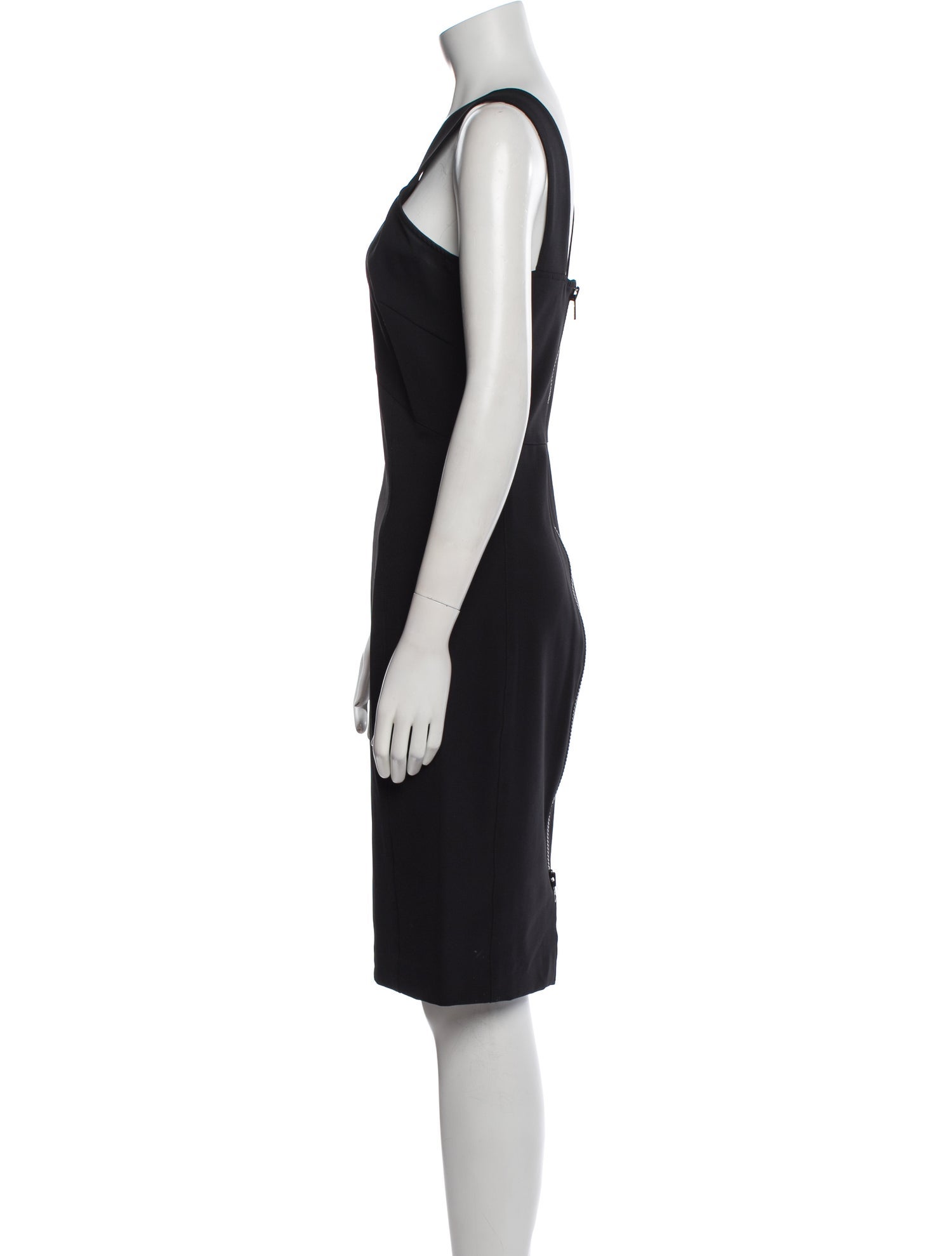 Veronica Beard V-Neck Knee-Length Dress