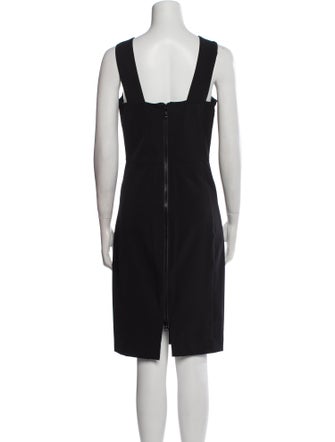 Veronica Beard V-Neck Knee-Length Dress