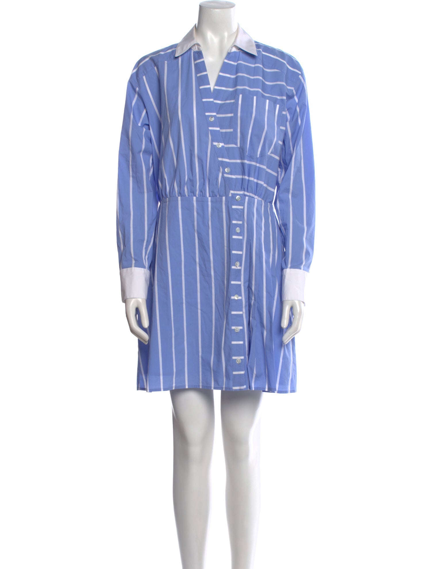 Veronica Beard Striped Mini Dress