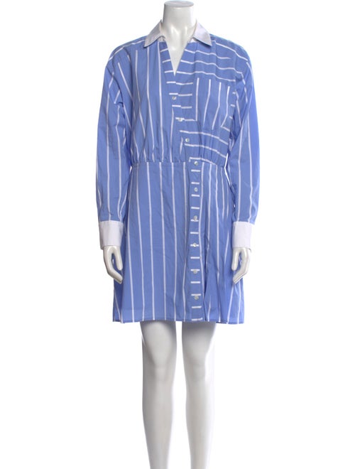 Veronica Beard Striped Mini Dress